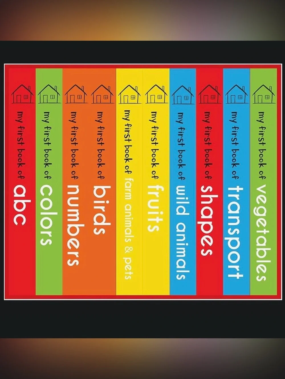 My First Library for Kids (10 Pack)